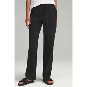 Lululemon Luxtreme Mid-Rise Straight-Leg Trouser In Black Women’s Size XL